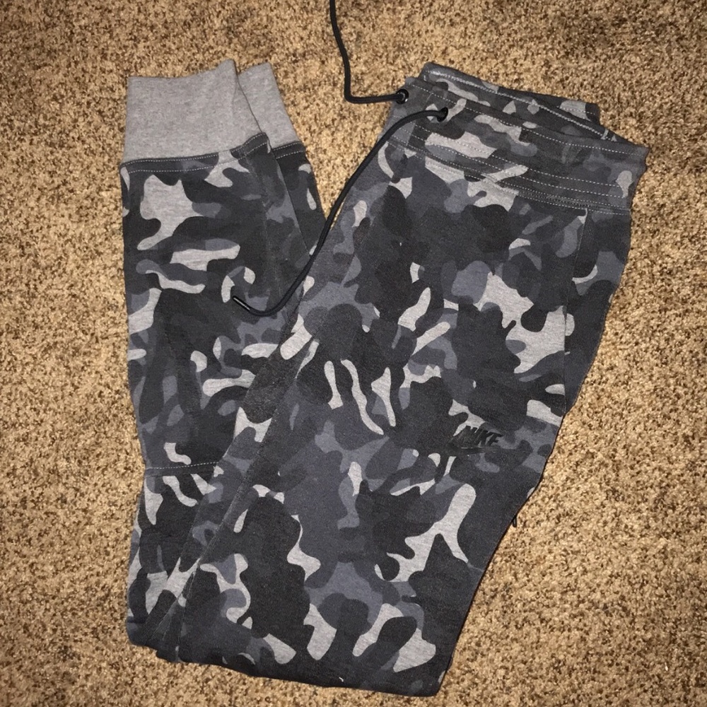 Camo Nike joggers